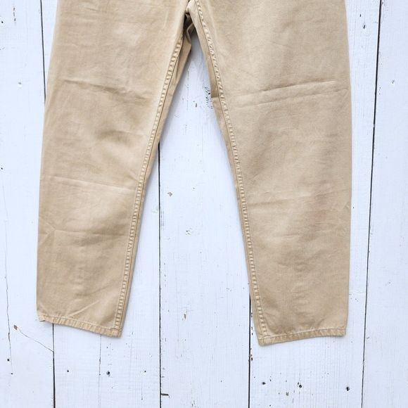 Current / Elliott Western High Rise Straight Fit Khaki Beige Pants Size 27 / 6 - Picture 3 of 11